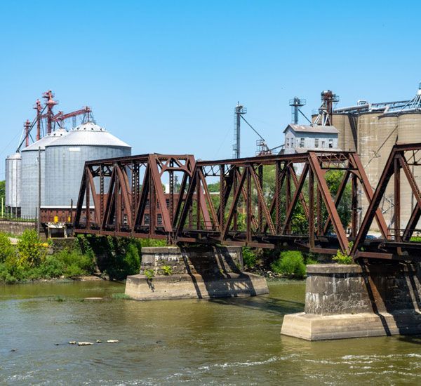 Bridge in Zanesville
