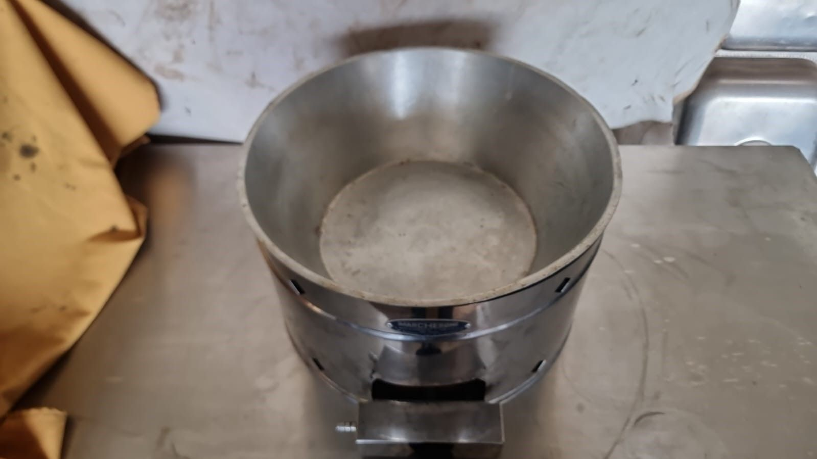 moveis Fritadeira a gás Marchesoni 0,42x0,16 cm em inox e alumínio bem conservada funcionando 100%