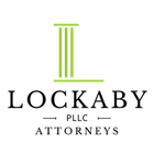 Lockaby PLLC Attorneys logo: green pillar graphic over black text.
