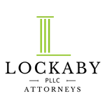 Lockaby PLLC Attorneys logo: green pillar graphic over black text.