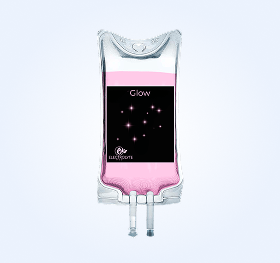 IV bag labeled