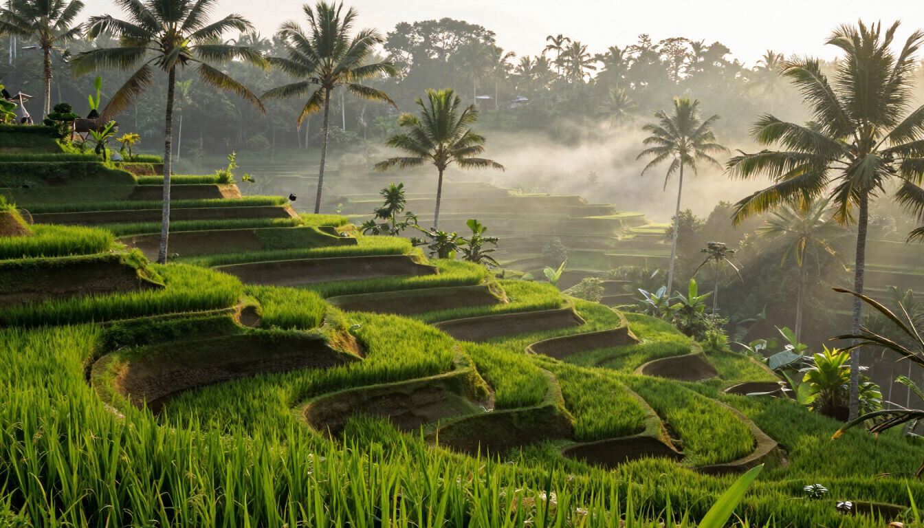 Tegallalang rice terraces, Ubud, Bali