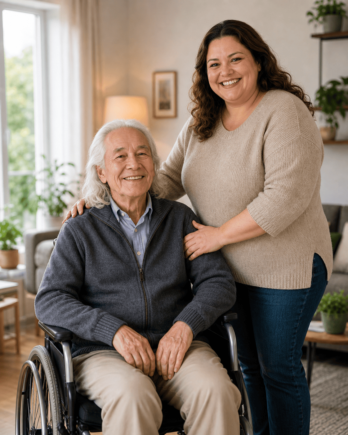 Pflegekreisel.de - Pflegekraft und Patient