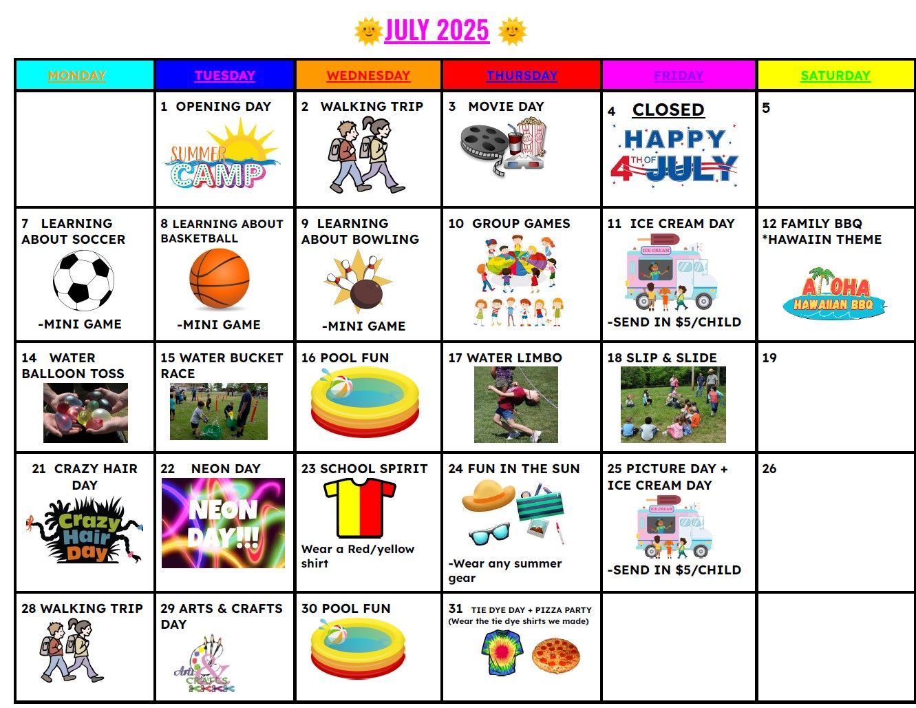 kids summer program near east brunswick nj