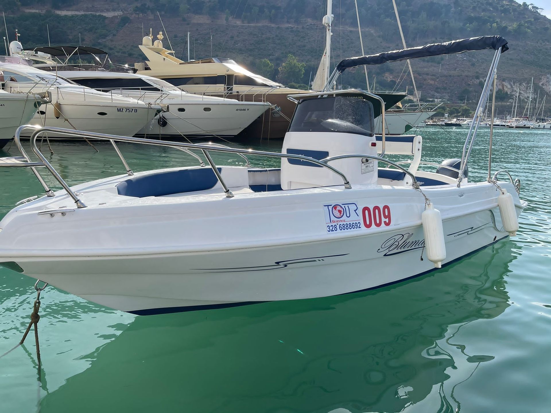Affittare una Barca per escursione a Castellammare del Golfo - Tour Service di Luigi Castronovo