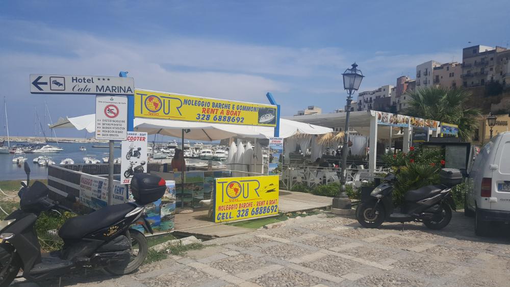 Location de bateaux à Scopello