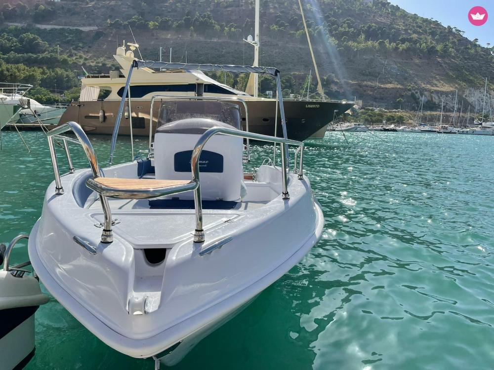 barca in affitto Castellammare del Golfo