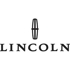Lincoln logo with black emblem and wordmark on a white background