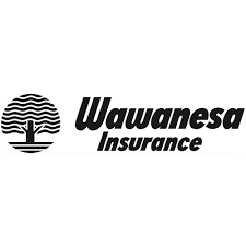 Wawanesa Insurance logo with black tree emblem and wordmark on a white background