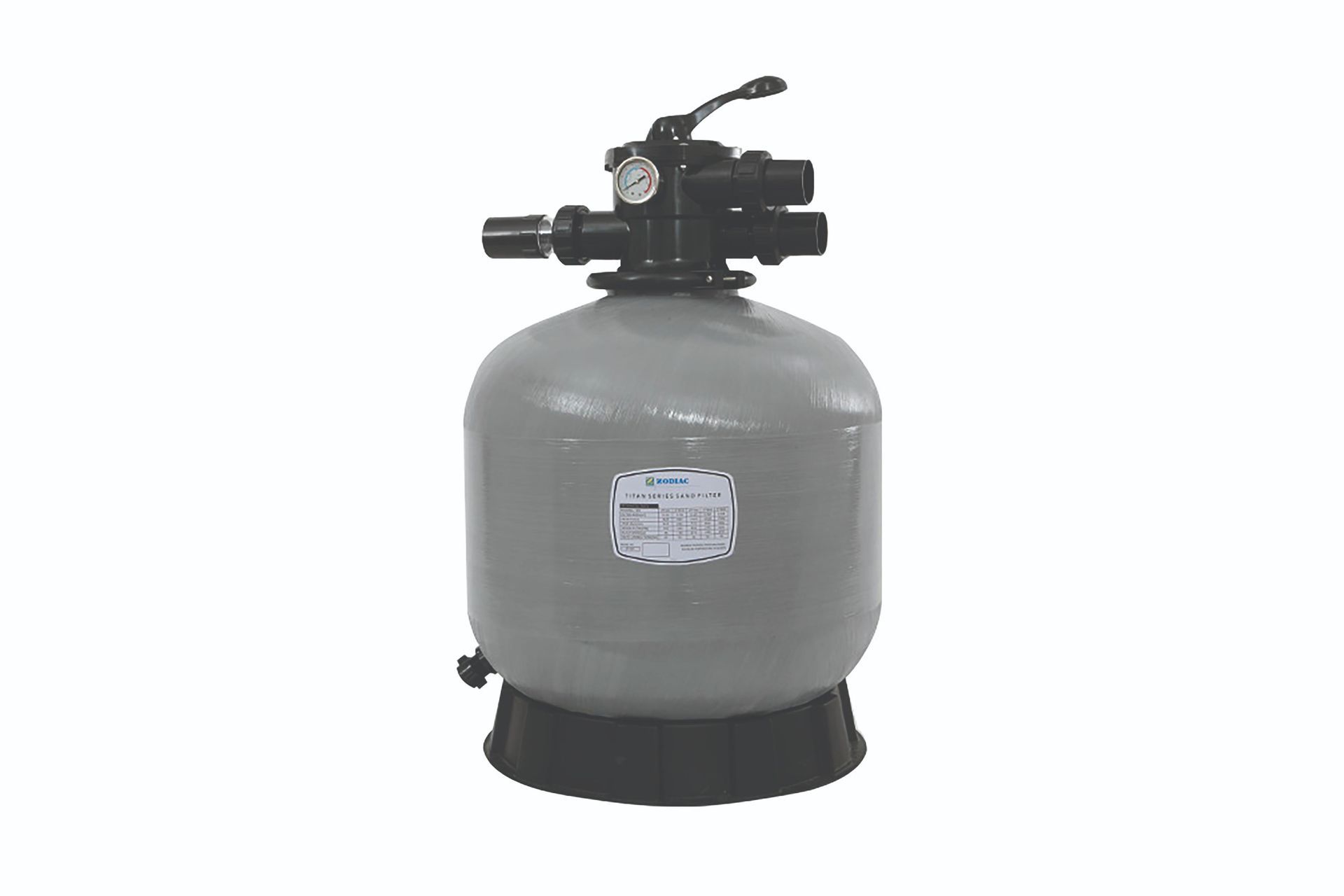 A Swimming Pool Filter is Shown on a White Background — Taree Pool Supplies in Taree, NSW