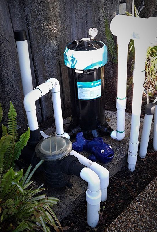 Forster Pool Supplies Cartridge Filter And Plumbing Setup — Taree Pool Supplies in Forster, NSW