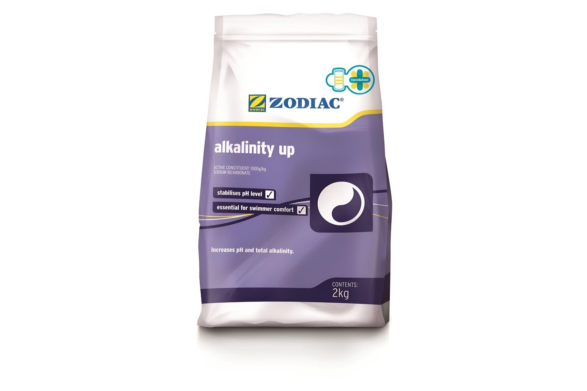A Bag of Zodiac Infinity Up on a White Background — Taree Pool Supplies in Taree, NSW