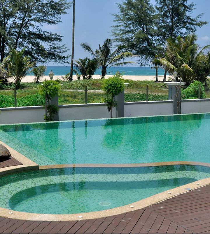 A Large Swimming Pool With a View of the Ocean — Taree Pool Supplies in Taree, NSW