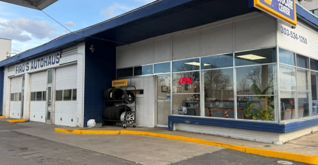 Outside of our shop in Denver, CO | Firo's Autohaus
