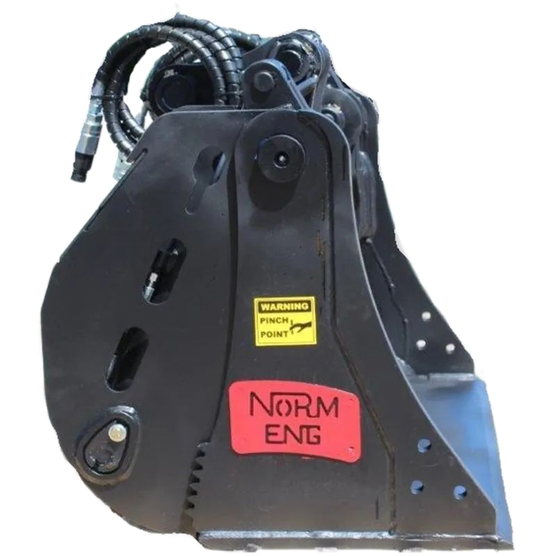4-in-1 Buckets on Our Excavators