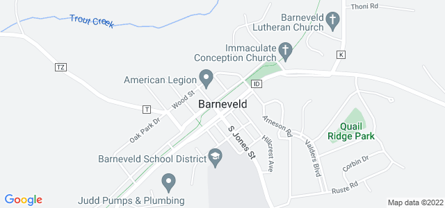 Map of business location