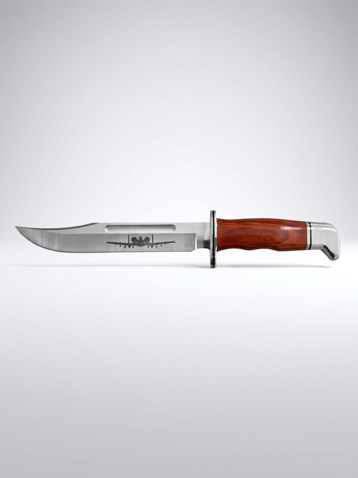 Laser engraved Stainless Steel Knife, Air Force Gift