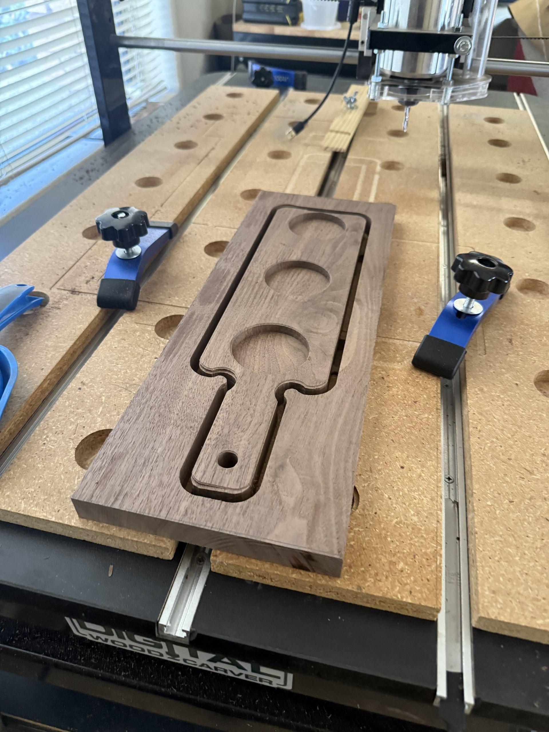 CNC WALNUT FLIGHT BOARD TUCSON ARIZONA