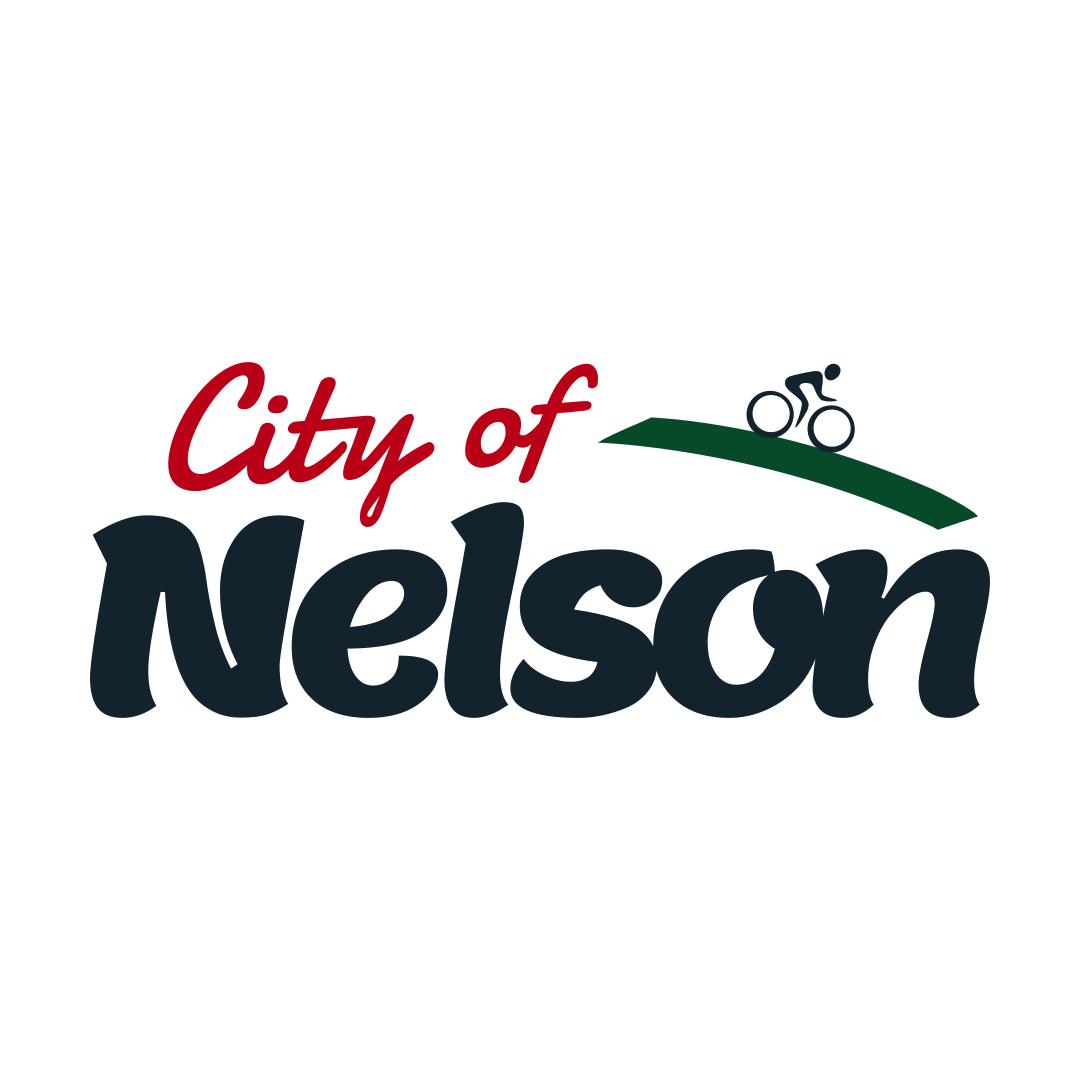 City of Nelson logo: Red