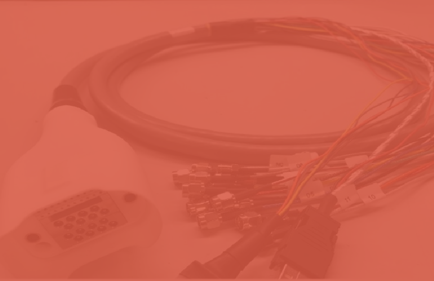 Custom cable assembly with connectors and labeled wires