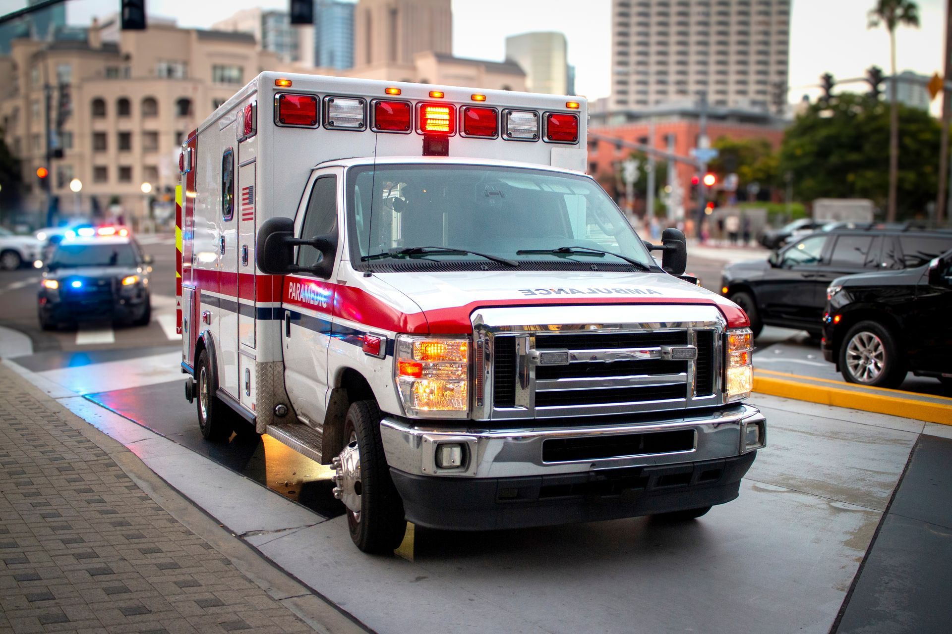 Ambulance powered by Kato Cable’s reliable wire harnesses for emergency vehicle applications
