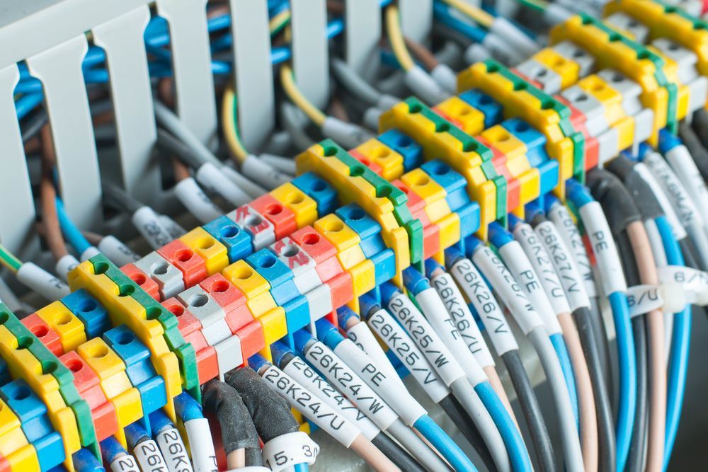 A collection of labeled wires.