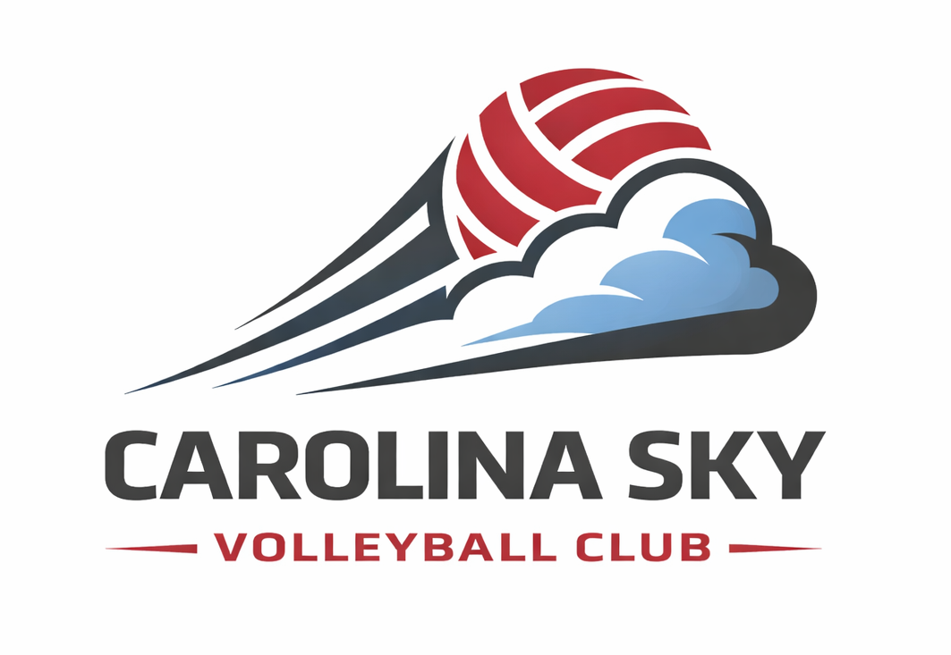 Logo for Carolina Sky Volleyball Club