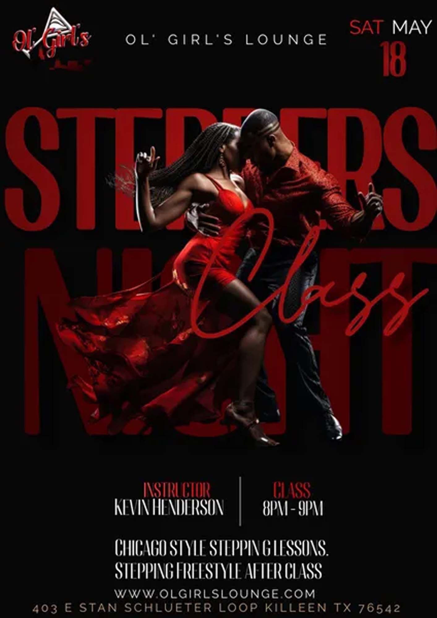A man in a suit and tie is on a poster for grown folks