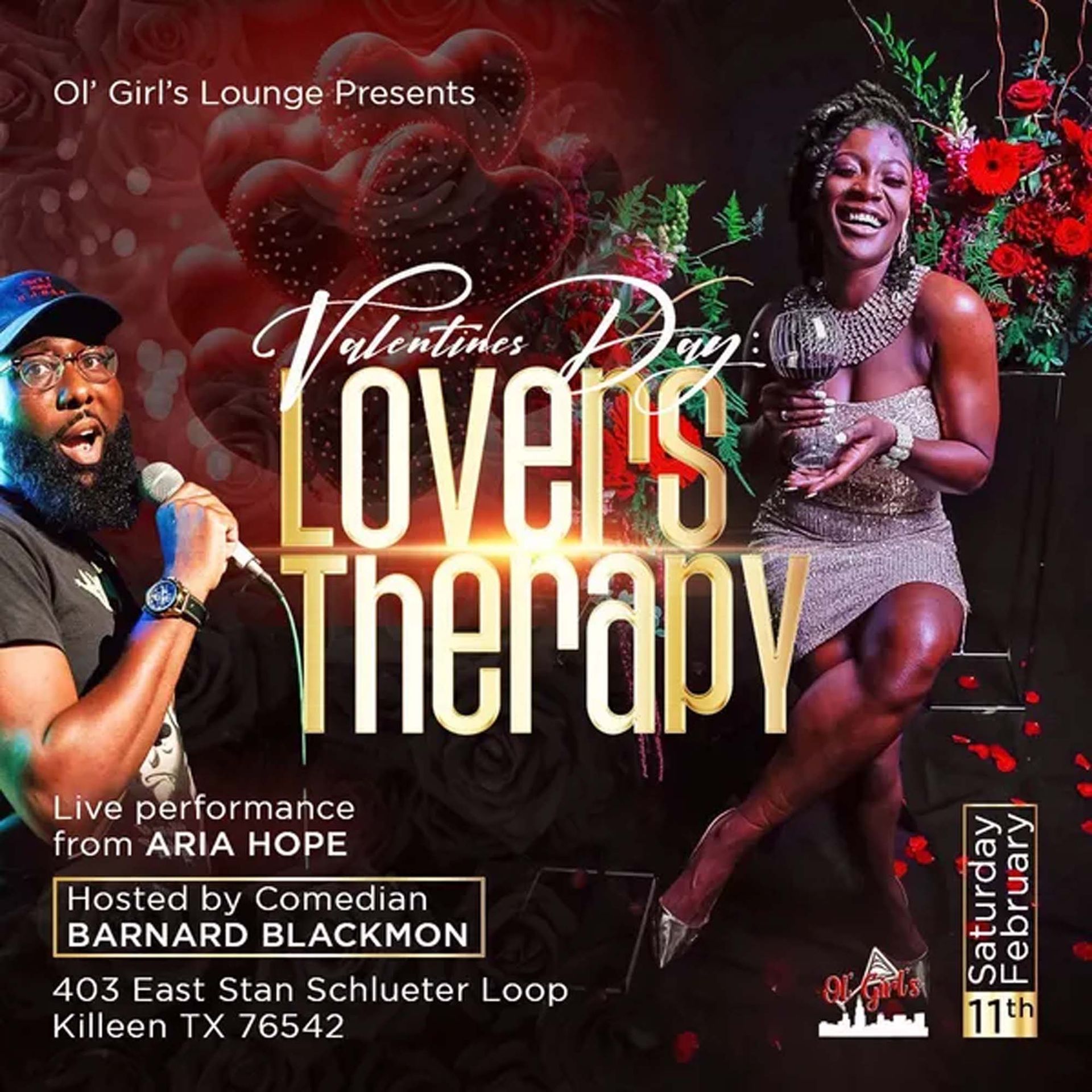 Valentine's Day event at Or Girl's Lounge: 