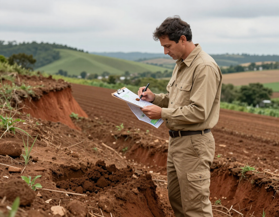 Soil mapping for site suitability
