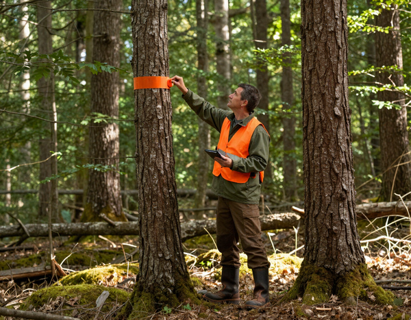 Tree inventory tagging