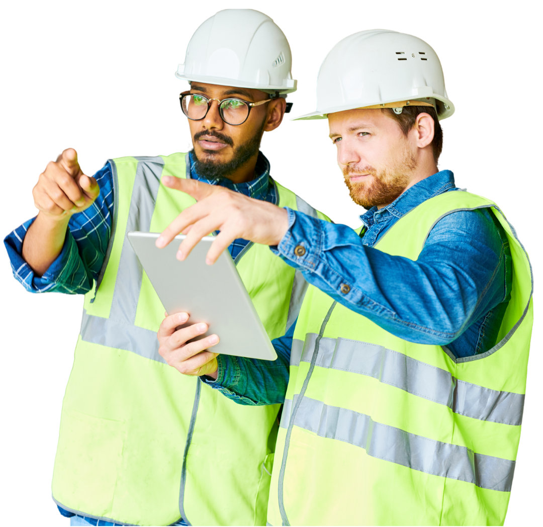 An image of an electrician servicing a client in Kansas City, MO.