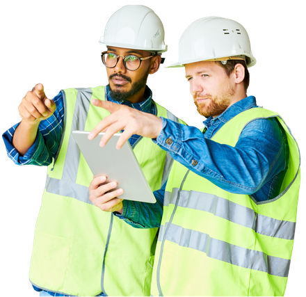 An image of an electrician servicing a client in Kansas City, MO.