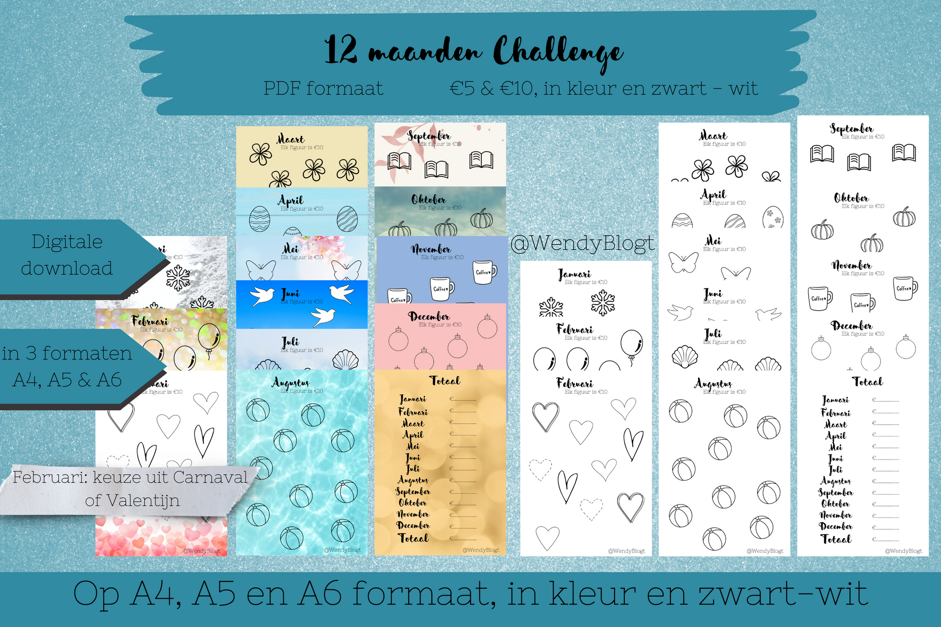 Twaalf maanden tracker