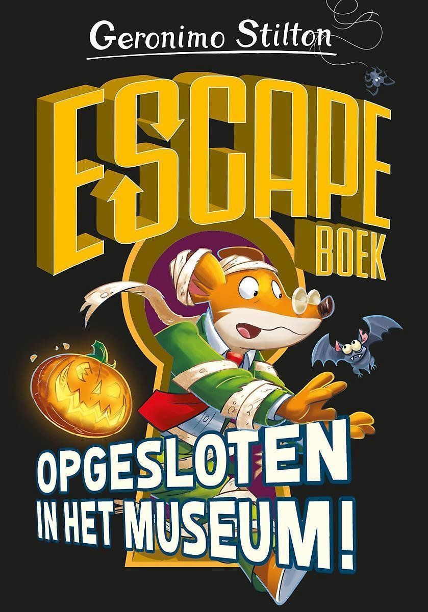 Boekrecensie Opgesloten in het museum! - Geronimo Stilton Boekrecensie Opgesloten in het museum! - Geronimo Stilton