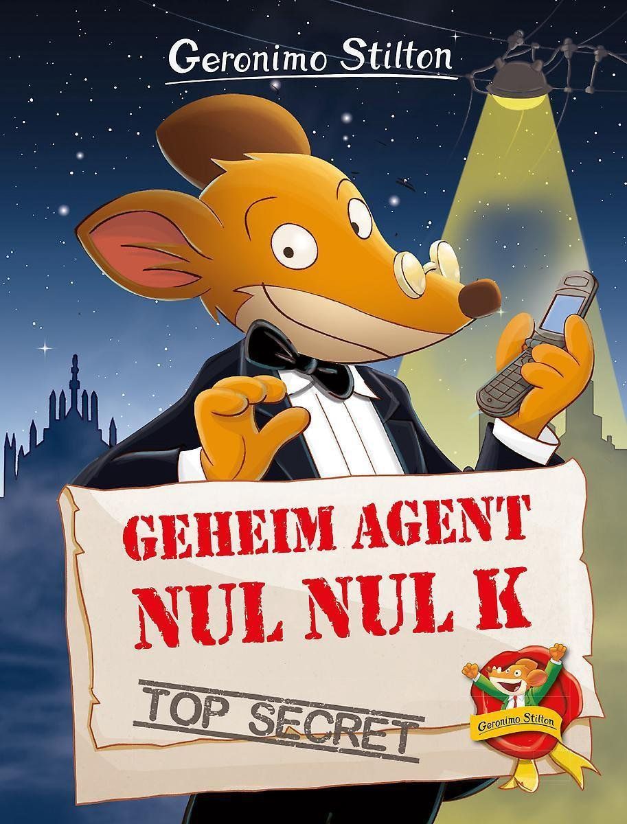 Boekrecensie Geheim agent Nul Nul K - Geronimo Stilton Boekrecensie Geheim agent Nul Nul K - Geronimo Stilton