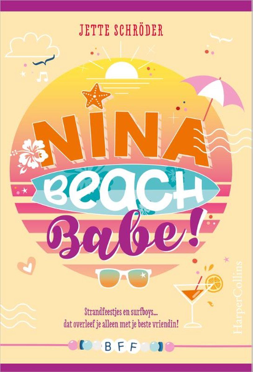 Boekrecensie BFF 3 - Nina, beachbabe! - Jette Schröder Boekrecensie BFF 3 - Nina, beachbabe! - Jette Schröder