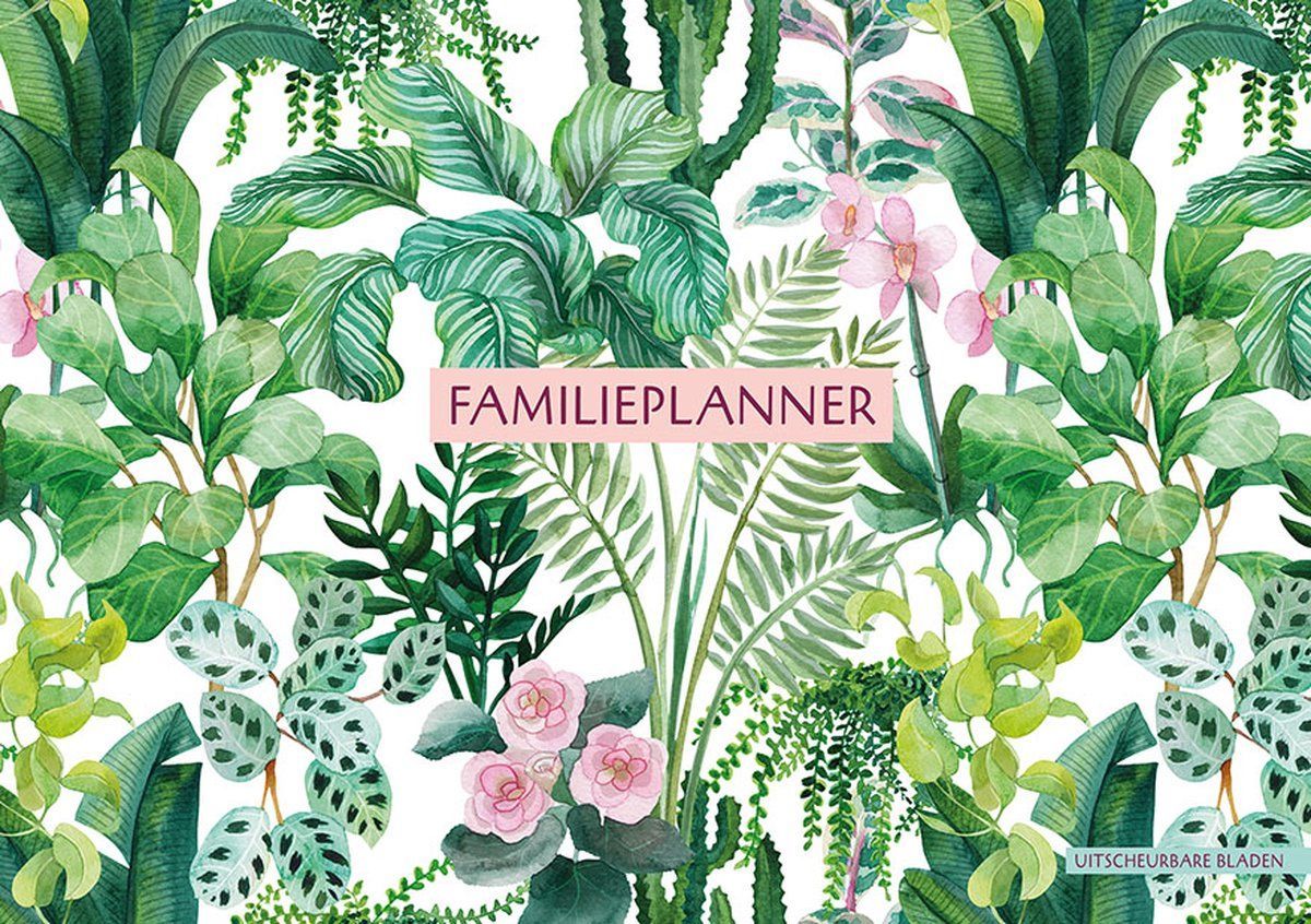 Boekrecensie Familieplanner - Urban Jungle Boekrecensie Familieplanner - Urban Jungle