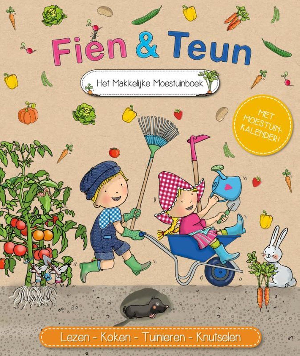Boekrecensie Fien en Teun - Het makkelijke moestuinboek Boekrecensie Fien en Teun - Het makkelijke moestuinboek