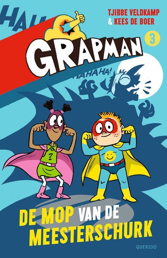 Boekrecensie Grapman. De mop van de meesterschurk - Tjibbe Veldkamp Boekrecensie Grapman. De mop van de meesterschurk - Tjibbe Veldkamp