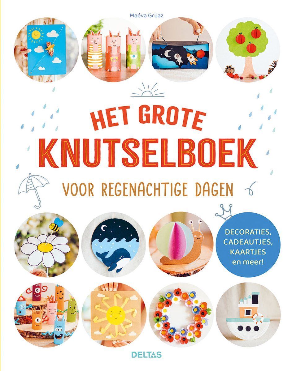 Boekrecensie Het grote knutselboek voor regenachtige dagen - Maeva Gruaz Boekrecensie Het grote knutselboek voor regenachtige dagen - Maeva Gruaz