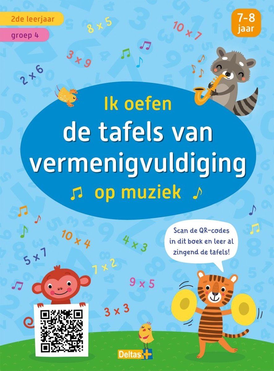 Boekrecensie Ik oefen de tafels van vermenigvuldiging op muziek Boekrecensie Ik oefen de tafels van vermenigvuldiging op muziek