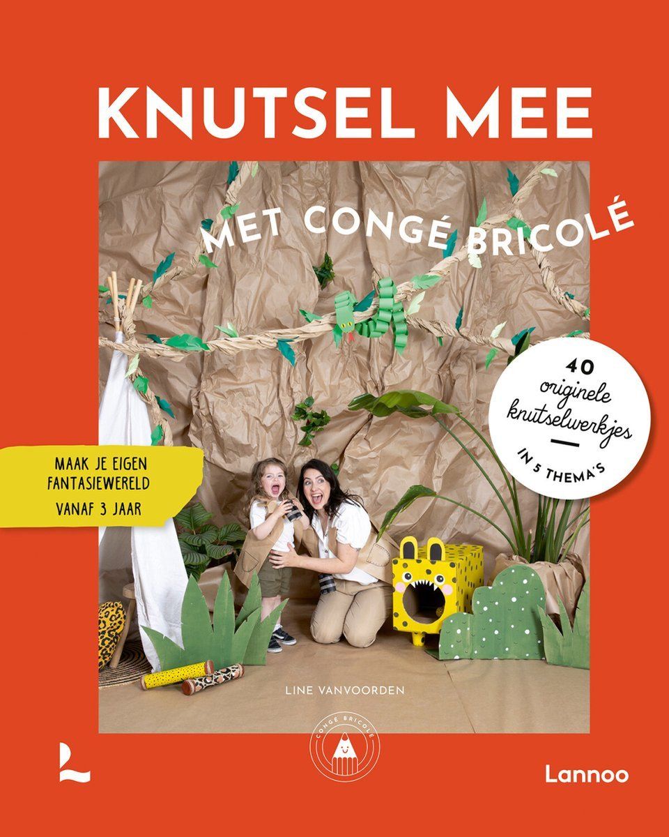 Boekrecensie Knutsel mee met Congé Bricolé Boekrecensie Knutsel mee met Congé Bricolé