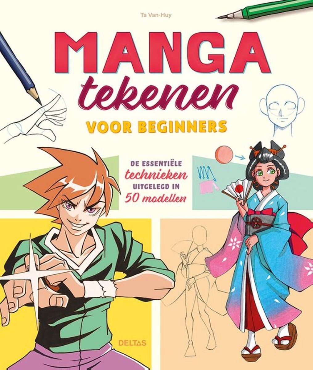 Boekrecensie Manga tekenen voor beginners Boekrecensie Manga tekenen voor beginners