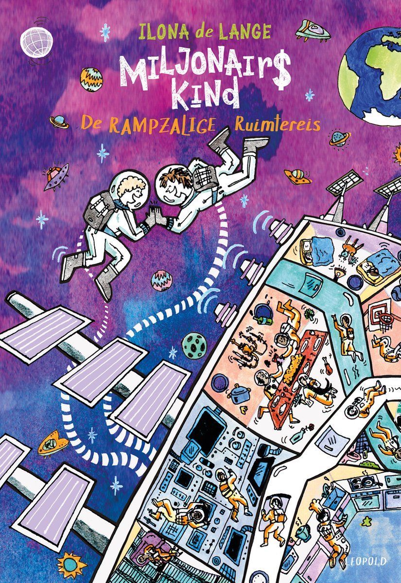 Boekrecensie Miljonairskind - De rampzalige ruimtereis - Ilona de Lange Boekrecensie Miljonairskind - De rampzalige ruimtereis - Ilona de Lange