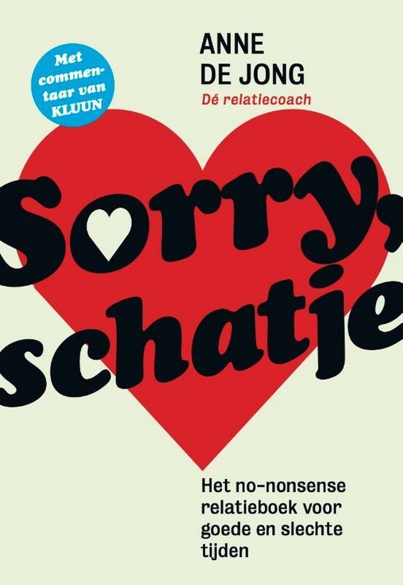 Boekrecensie Sorry, schatje - Anne de Jong Boekrecensie Sorry, schatje - Anne de Jong