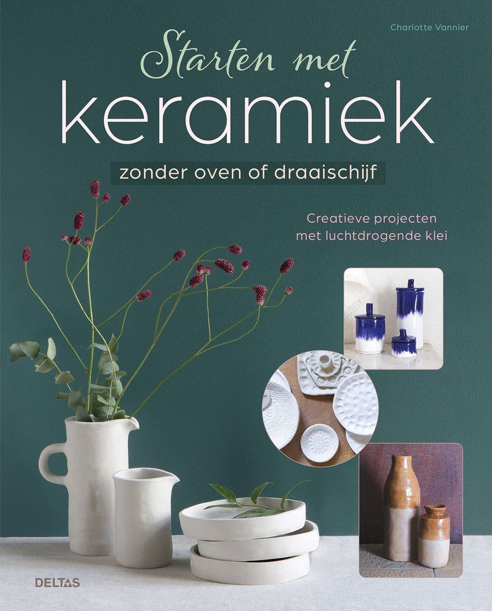 Boekrecensie Starten met keramiek zonder oven of draaischijf - Charlotte Vannier Boekrecensie Starten met keramiek zonder oven of draaischijf - Charlotte Vannier