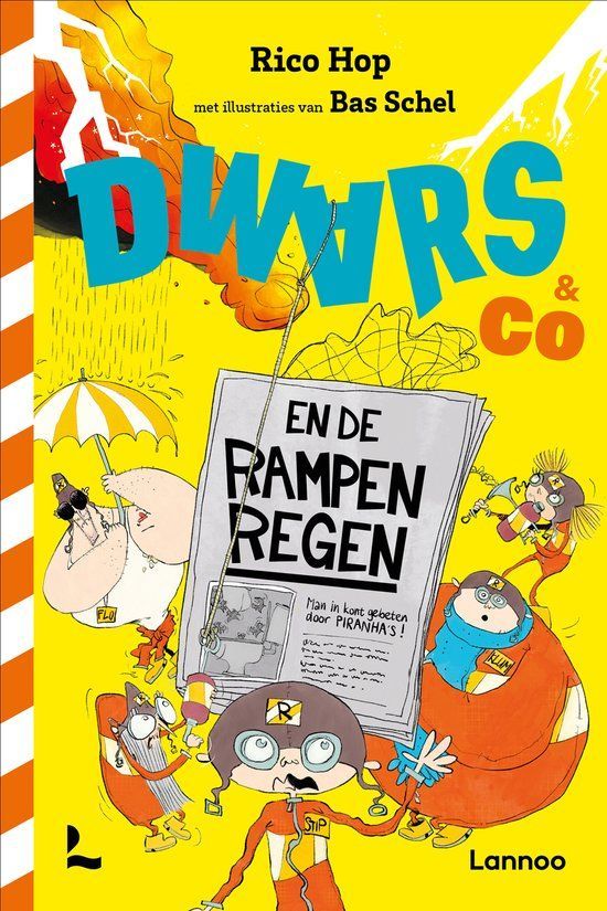 Boekrecensie Dwars & Co en de rampenregen - Rico Hop Boekrecensie Dwars & Co en de rampenregen - Rico Hop
