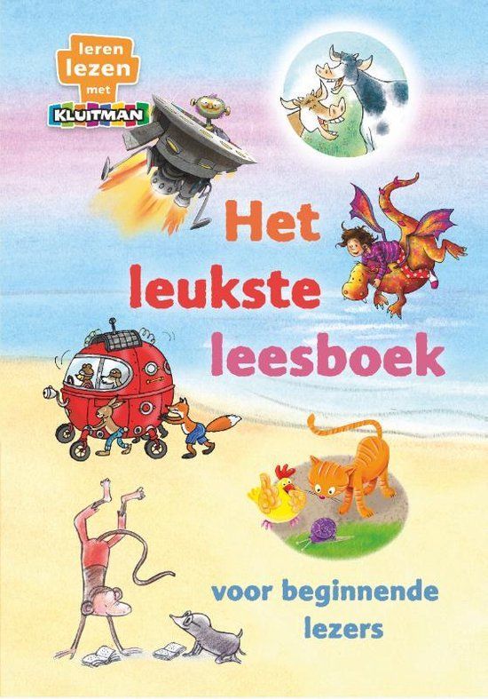 Boekrecensie Leren lezen met Kluitman - Het leukste leesboek voor beginnende lezers