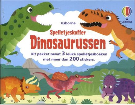 Boekrecensie Spelletjeskoffer Dinosaurussen Boekrecensie Spelletjeskoffer Dinosaurussen